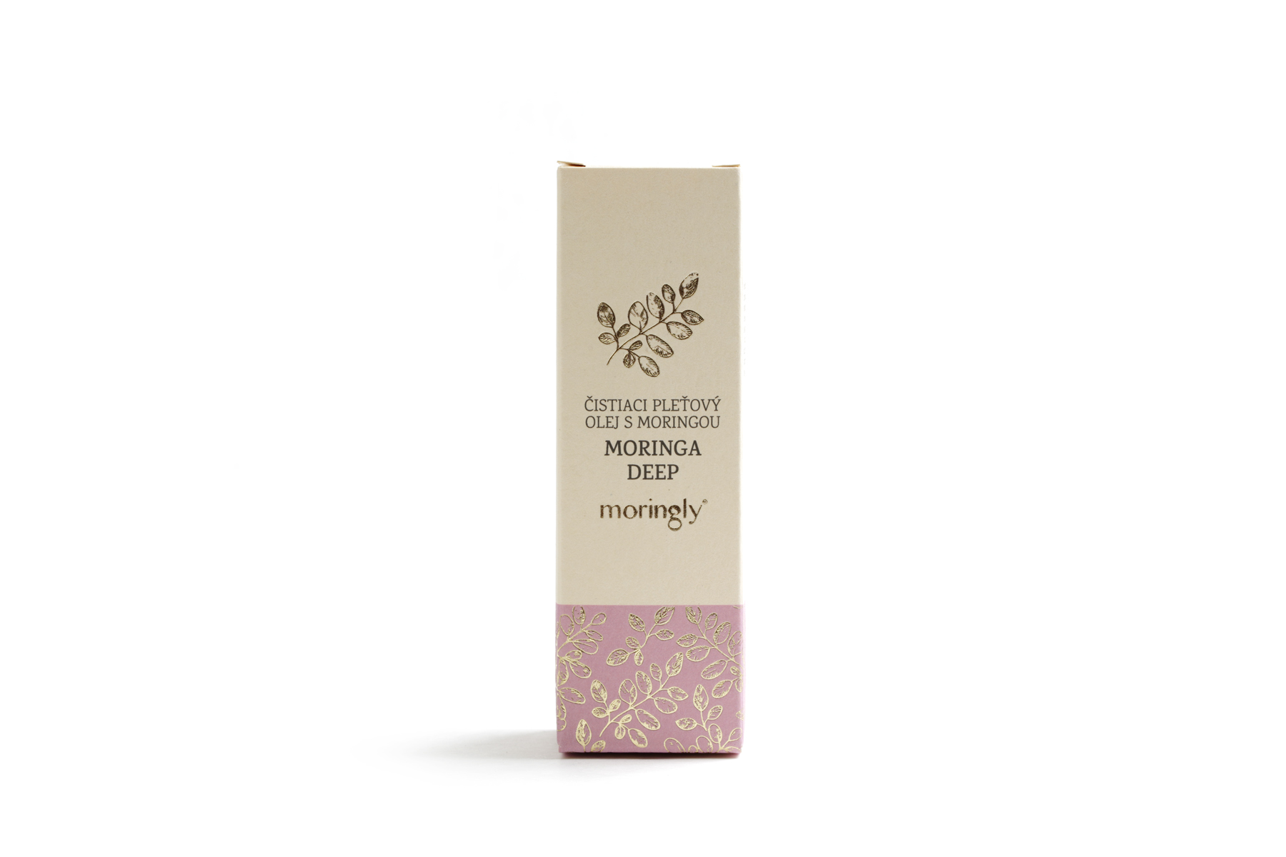 čistiaci olej prírodný moringa